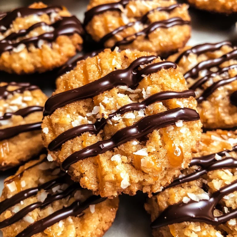 Homemade Samoas Cookies