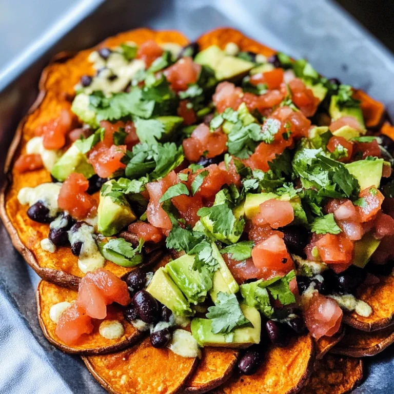 Incredible Loaded Sweet Potato Nachos