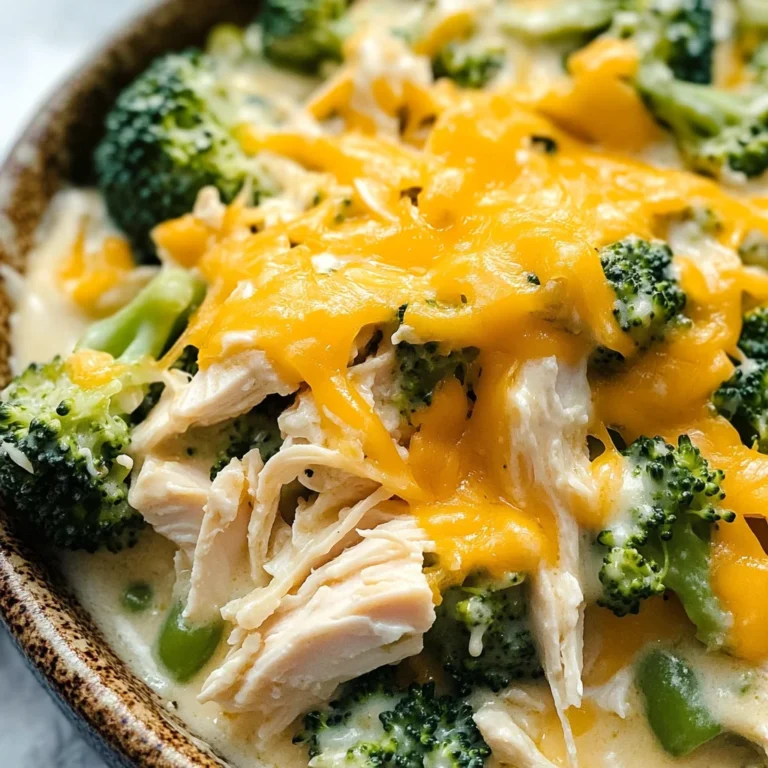 Irresistible Crockpot Creamy Broccoli Cheddar Chicken Delight
