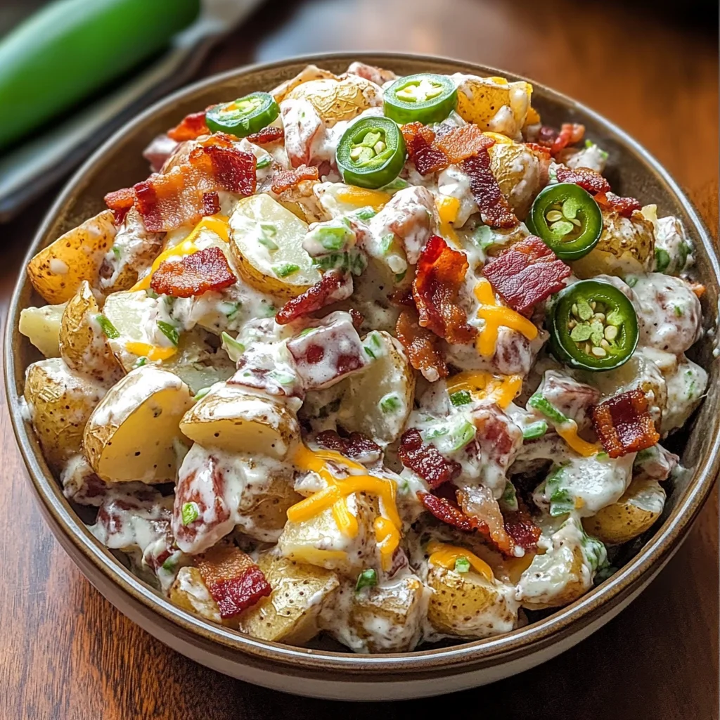 Jalapeno Popper Roasted Potato Salad