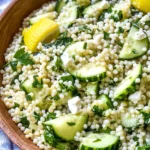 Lemon Cucumber Couscous Salad