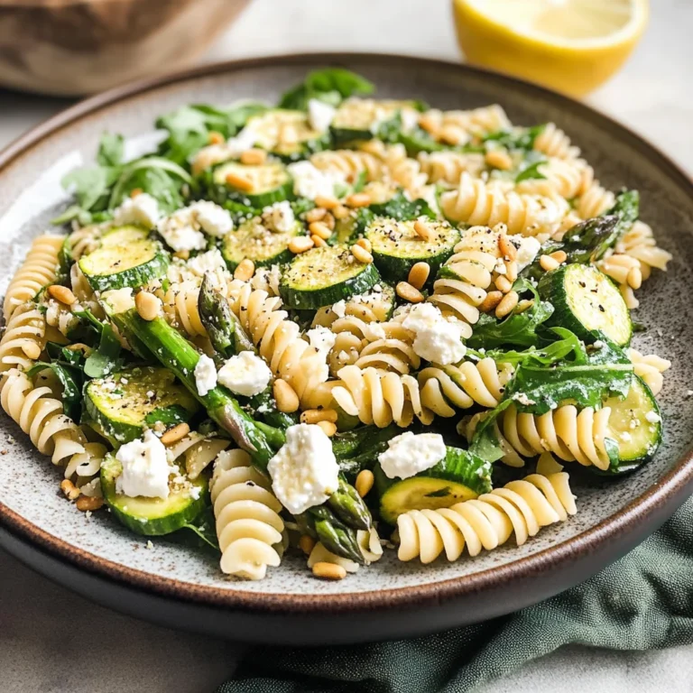 Lemony Spring Pasta Salad