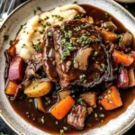 Meltingly Tender Red Wine Braised Beef (Stovetop, Oven, Slow Cooker, Instant Pot)