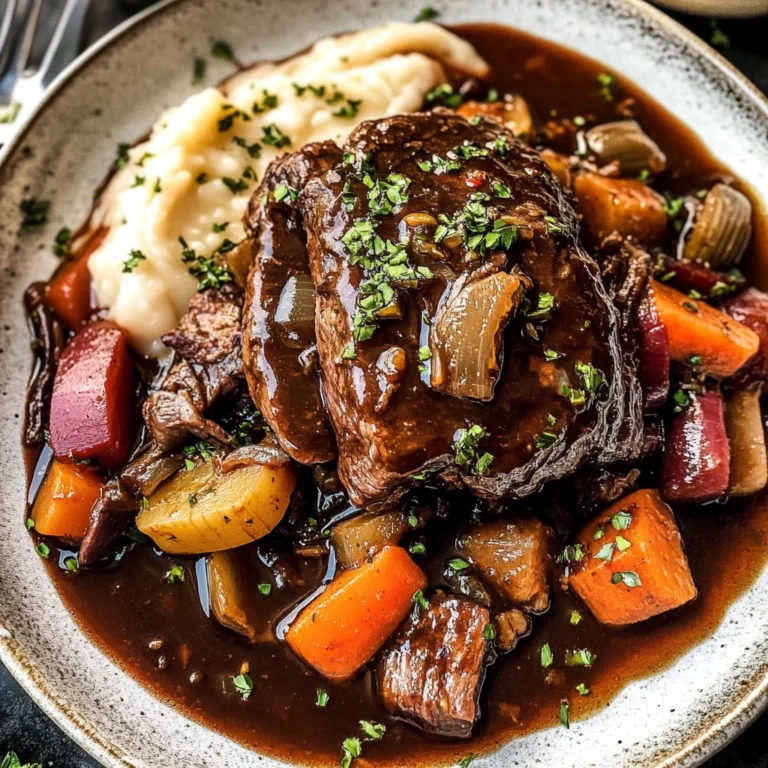 Meltingly Tender Red Wine Braised Beef (Stovetop, Oven, Slow Cooker, Instant Pot)