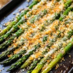Oven Roasted Garlic Parmesan Asparagus