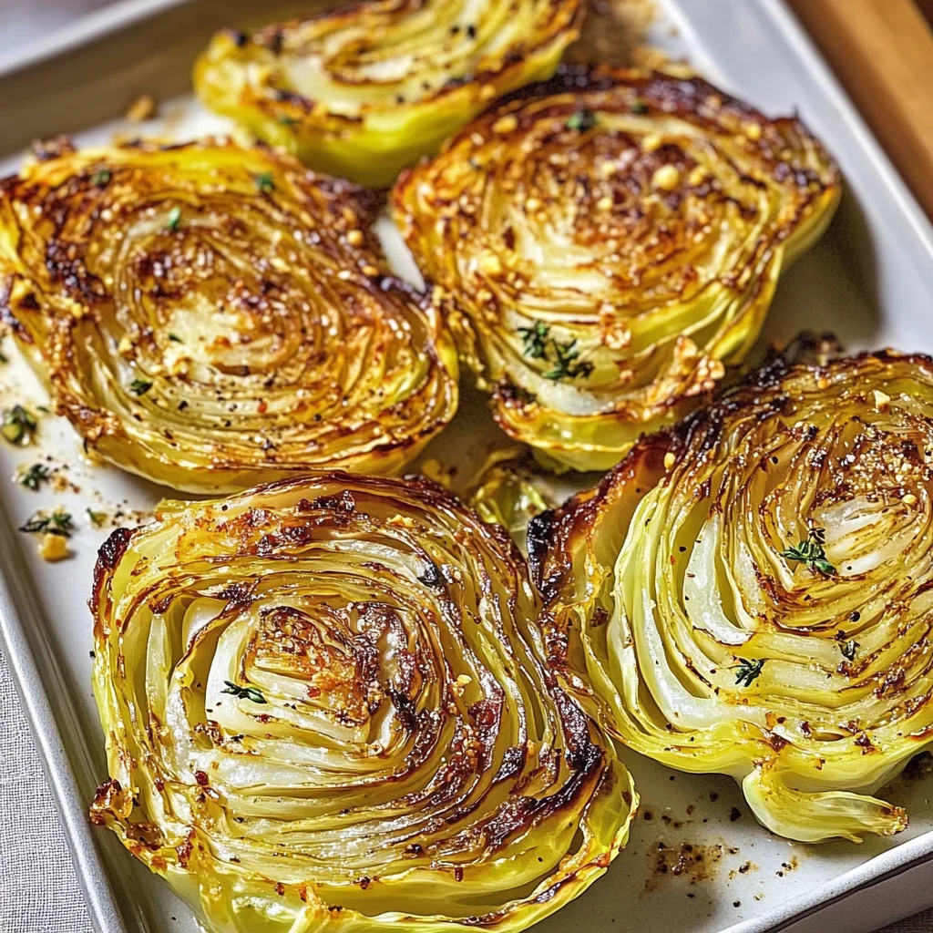 Roasted Cabbage Steaks (Easy, Healthy & Low Carb)