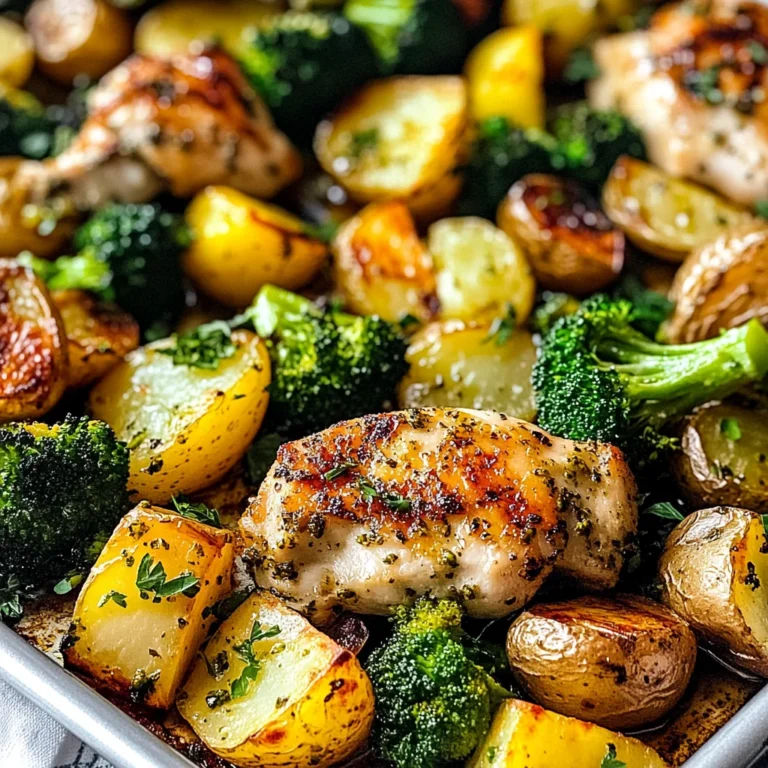 Sheet Pan Lemon Herb Chicken and Vegetables