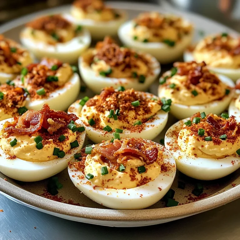 Smoked Deviled Eggs