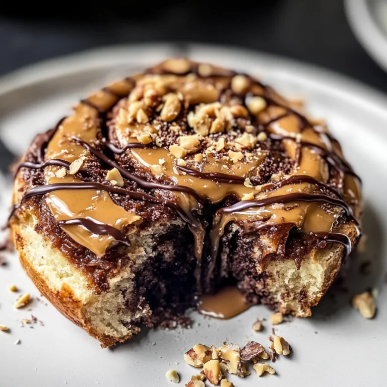 "Snickers" Cinnamon Rolls