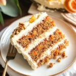 So Moist Old Fashioned Carrot Cake Recipe with Pineapple