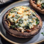 Spinach and Cheese Stuffed Portobello Mushroom Recipe