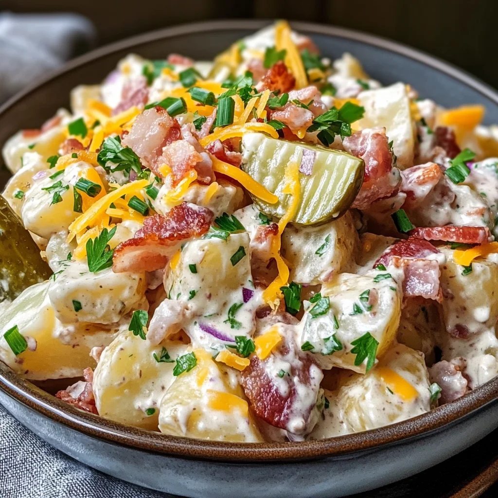 Steakhouse Potato Salad: A Creamy, Flavor-Packed Side Dish