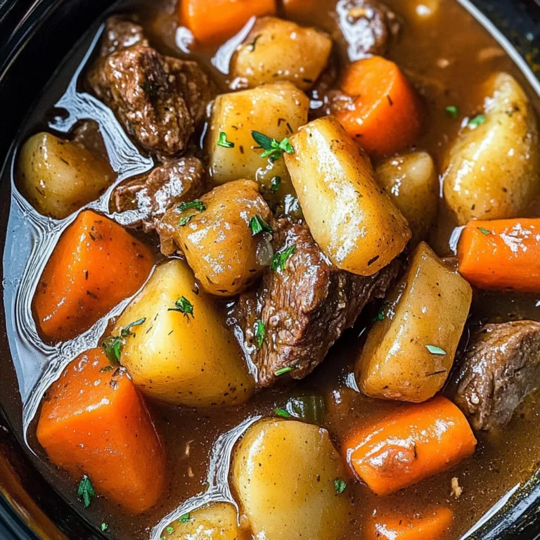Wholesome Crockpot Beef Stew