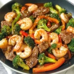 steak and shrimp stir fry