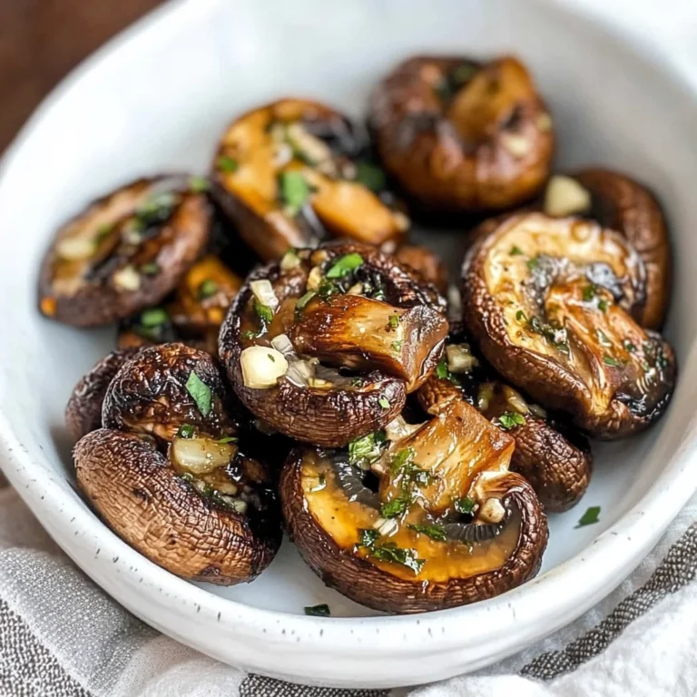 Air Fryer Mushrooms