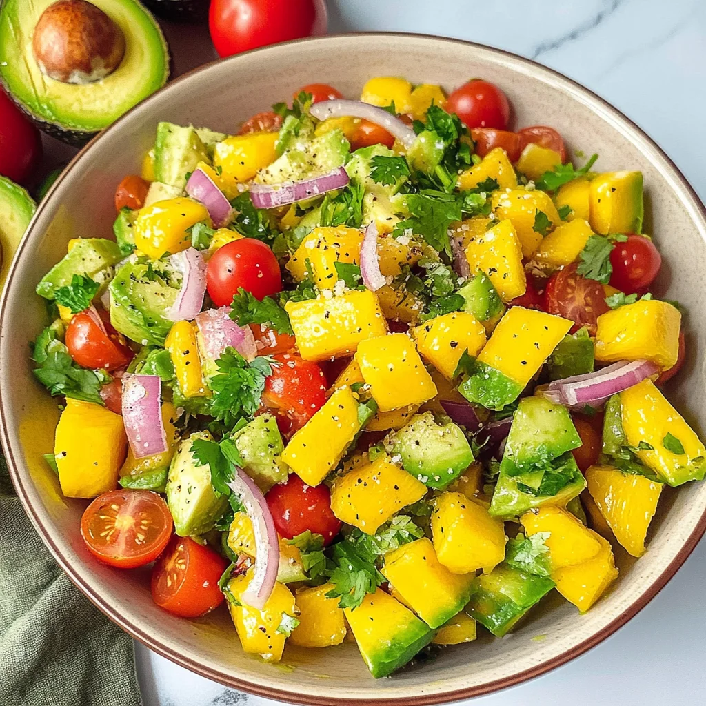 Avocado Mango Salad