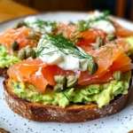 Avocado Toast with Smoked Salmon