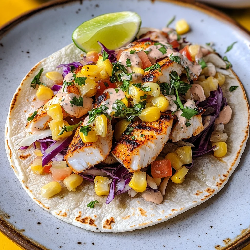 Blackened Mahi Mahi Tacos (Quick & Easy)