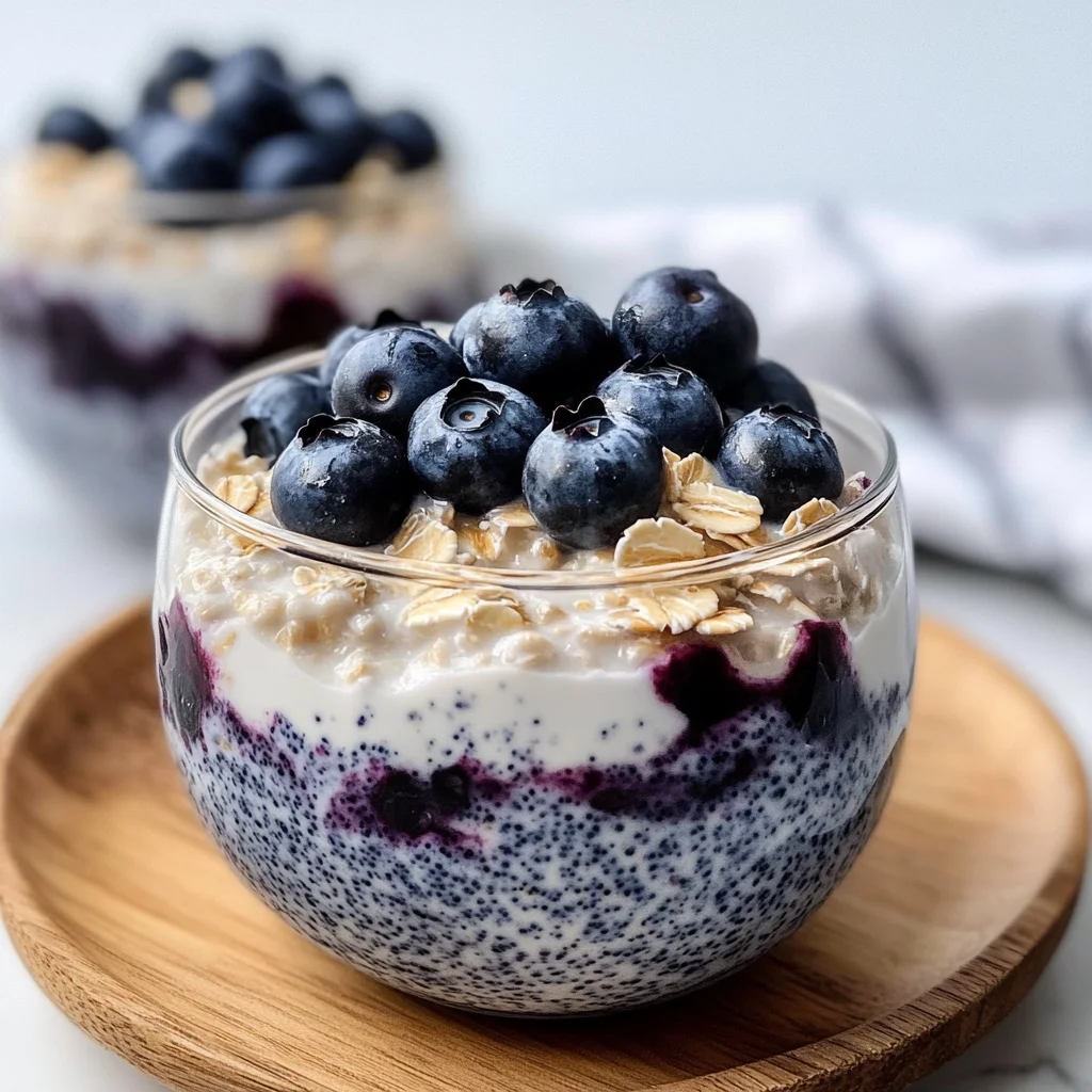 Blueberry Overnight Oats
