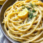 Browned Butter Lemon Dill Pasta