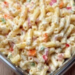 Cheddar Sour Cream Macaroni Salad Recipe