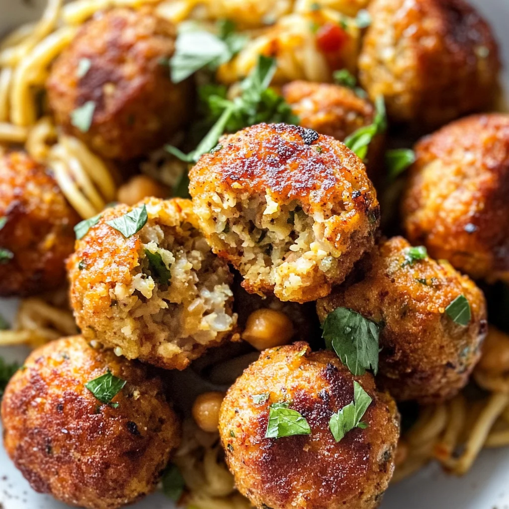 Chickpea Meatballs (Vegetarian)