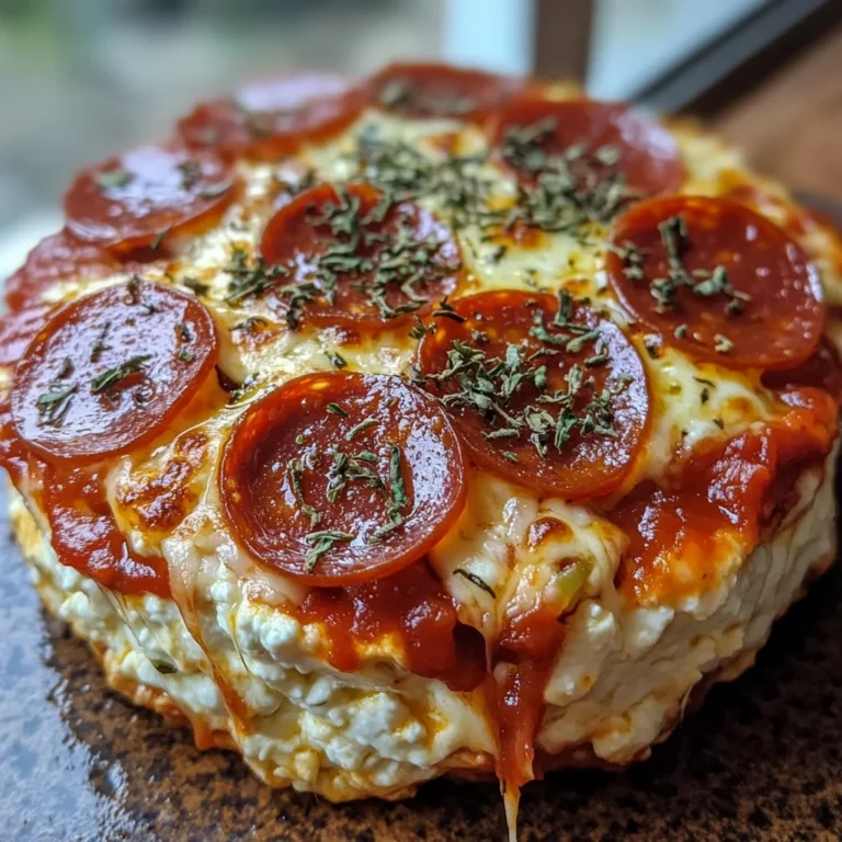 Cottage Cheese Pizza Bowl – Quick, Cheesy, Low-Carb Favorite