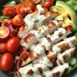 Creamy Ranch BLT Chicken Salad Bowl