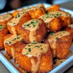 Crispy Bang Bang Salmon Bites