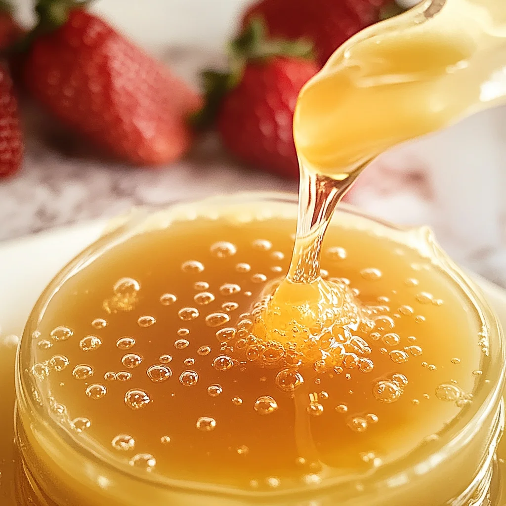 Dutch Honey Syrup (Vanilla Butter Syrup Recipe)