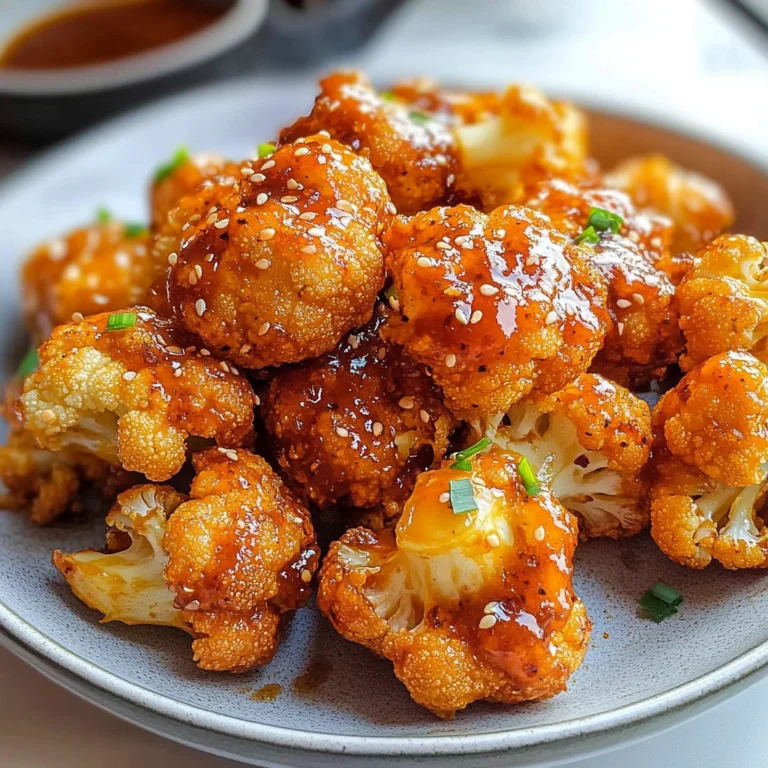 Easy Air Fryer Bang Bang Cauliflower Recipe