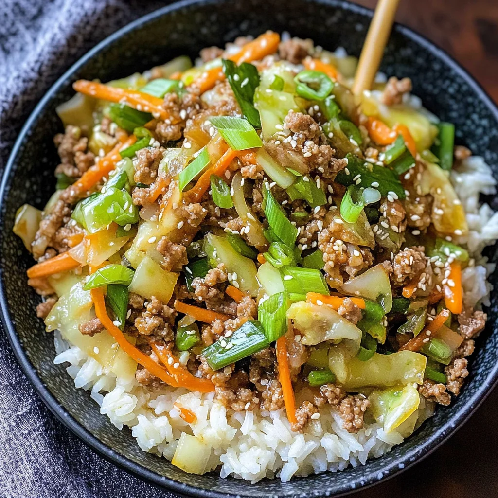 Egg Roll in a Bowl Recipe