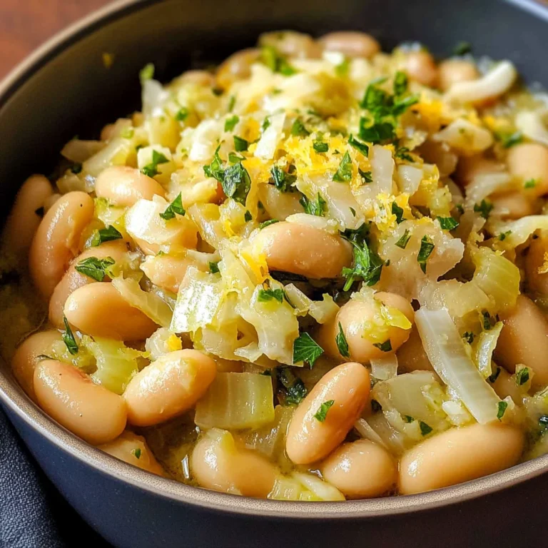 Flavorful Butter Beans with Leeks