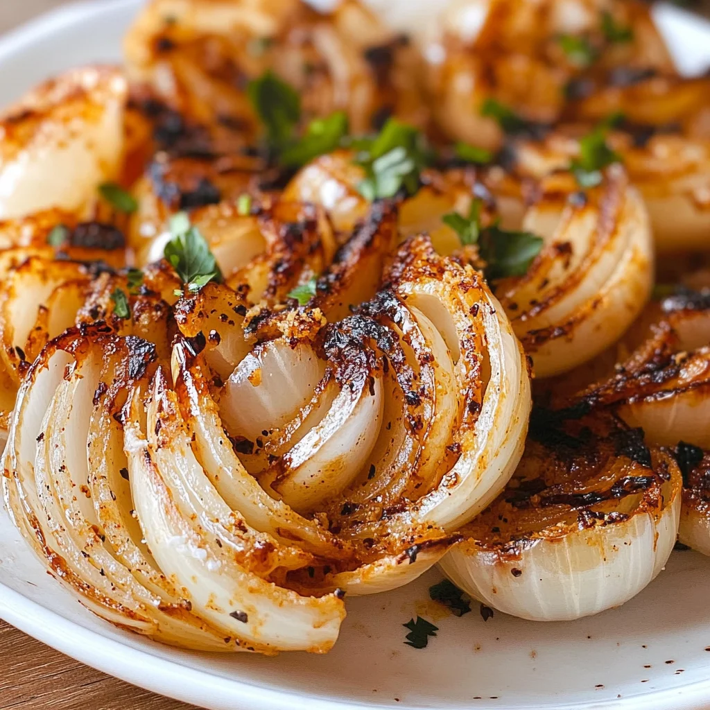 Grilled Onion Blossoms