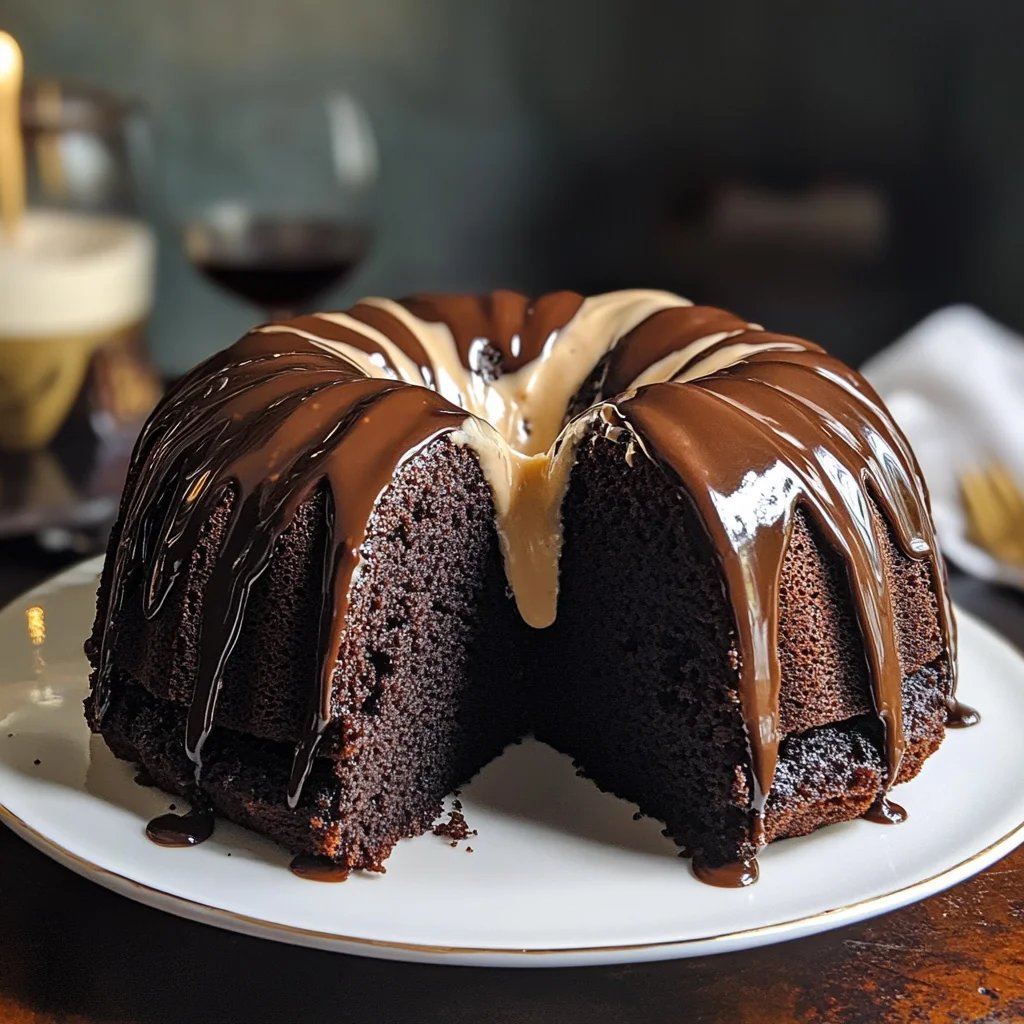 Guiness Chocolate Bundt Cake