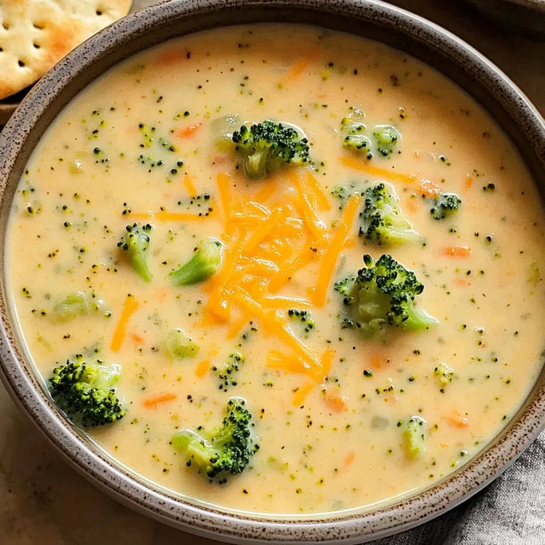 Instant Pot Broccoli Cheddar Soup