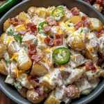 Jalapeno Popper Roasted Potato Salad