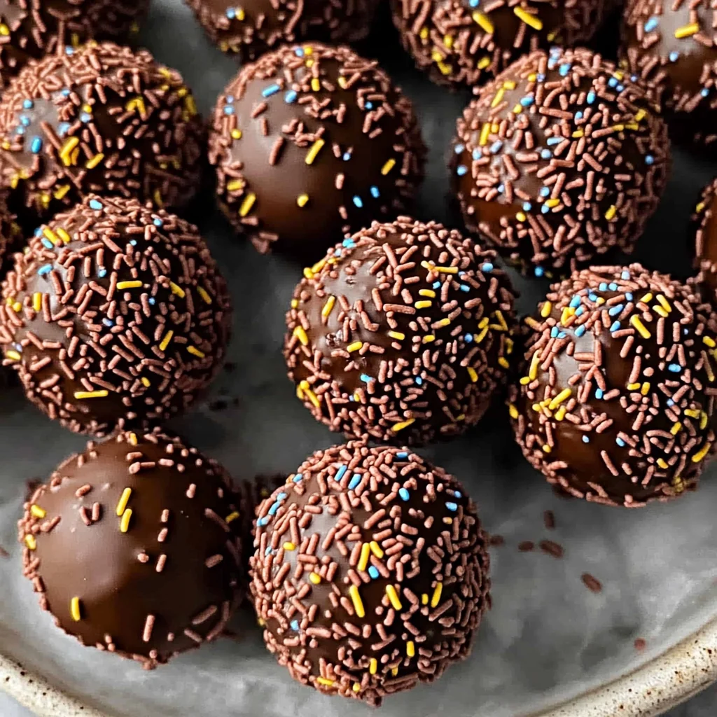 Juicy Orange Chocolate Christmas Truffles