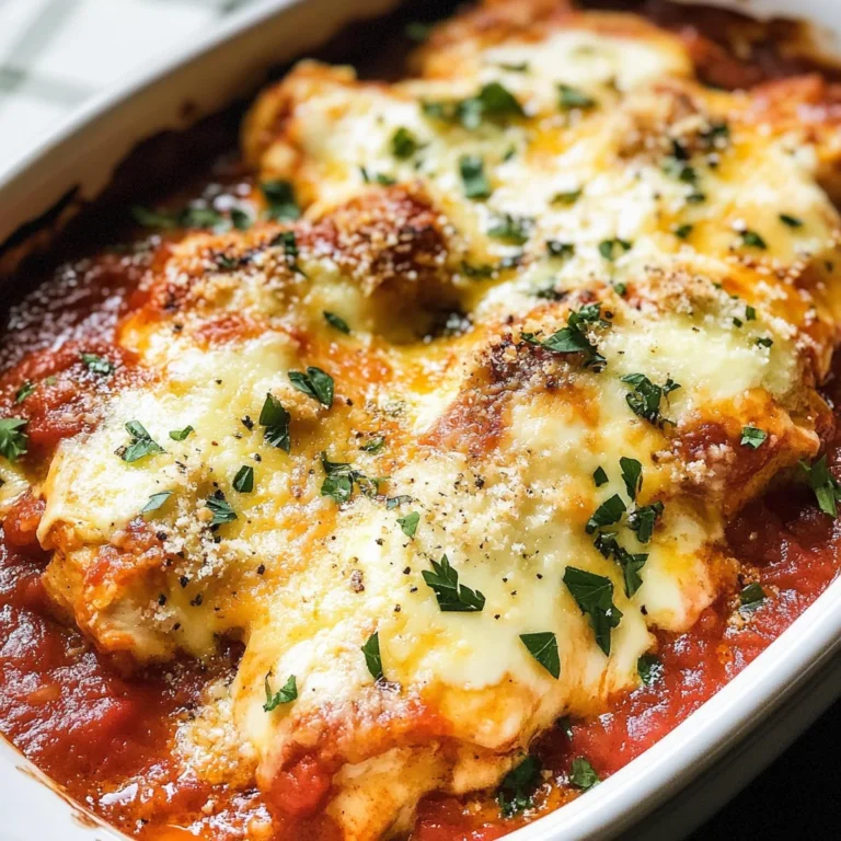 Keto Chicken Parmesan Casserole