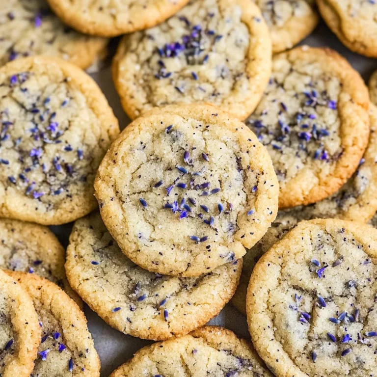 Lavender Earl Grey Cookies Recipe