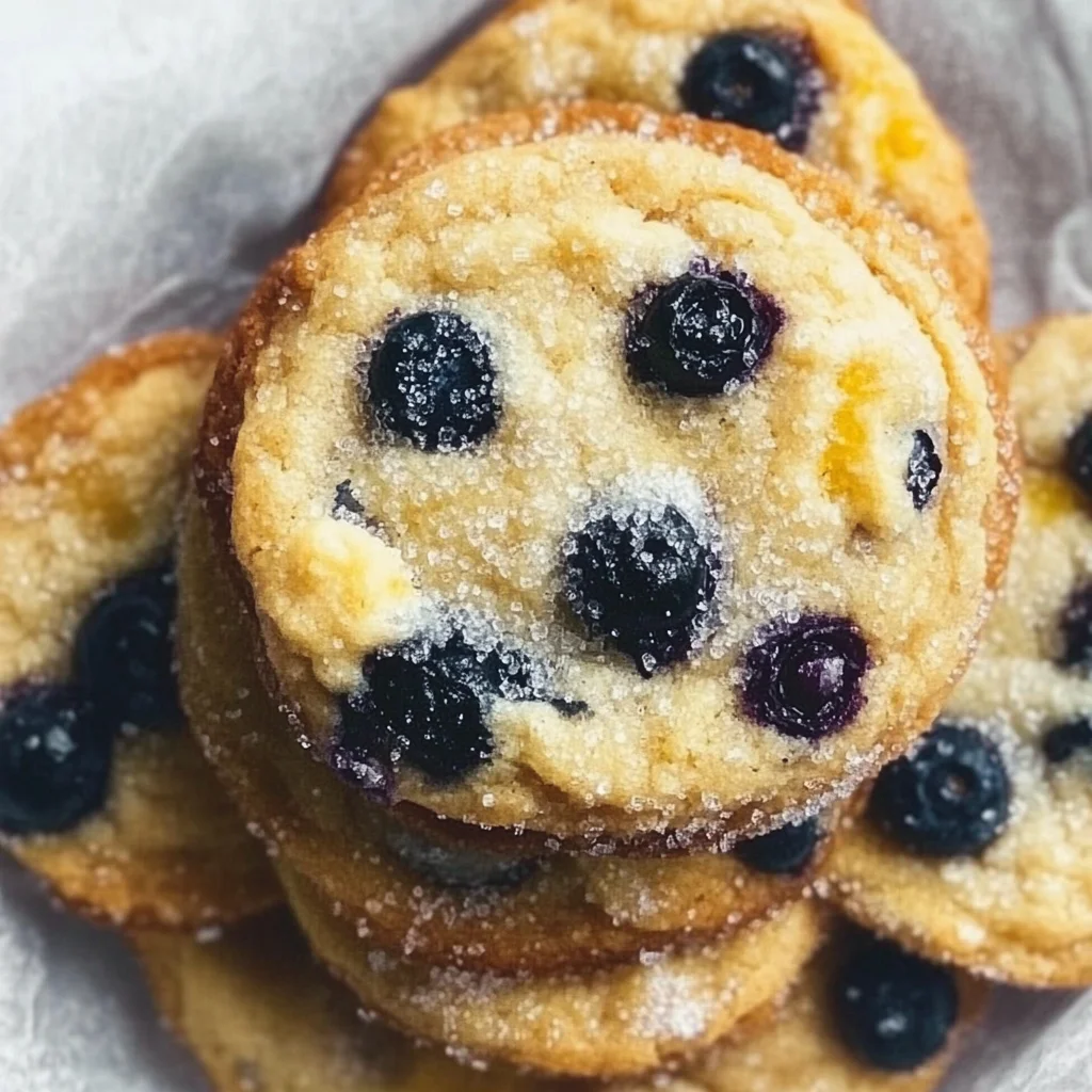 Lemon Blueberry Cookies Recipe