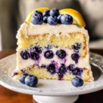 Lemon Blueberry Layer Cake