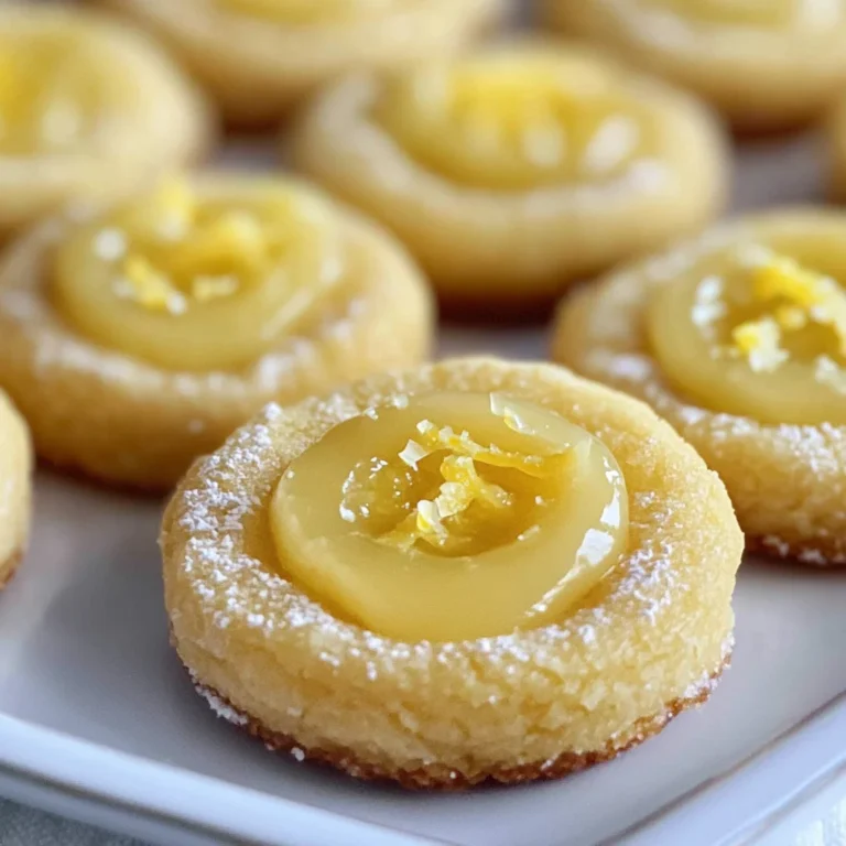 Lemon Curd Cookies Recipe