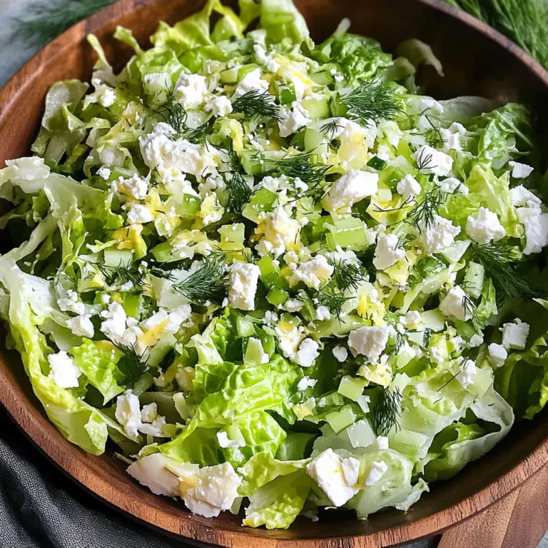 Maroulosalata (Greek Lettuce Salad)