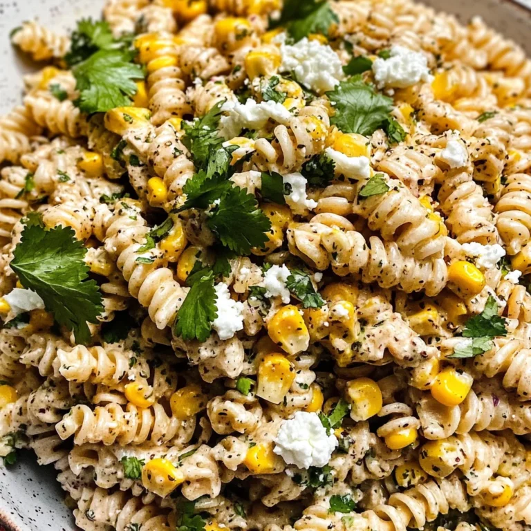 Mexican Street Corn Pasta Salad