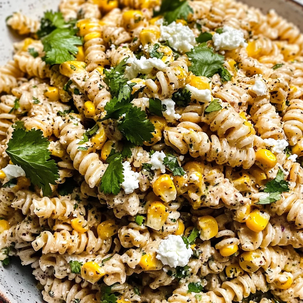 Mexican Street Corn Pasta Salad