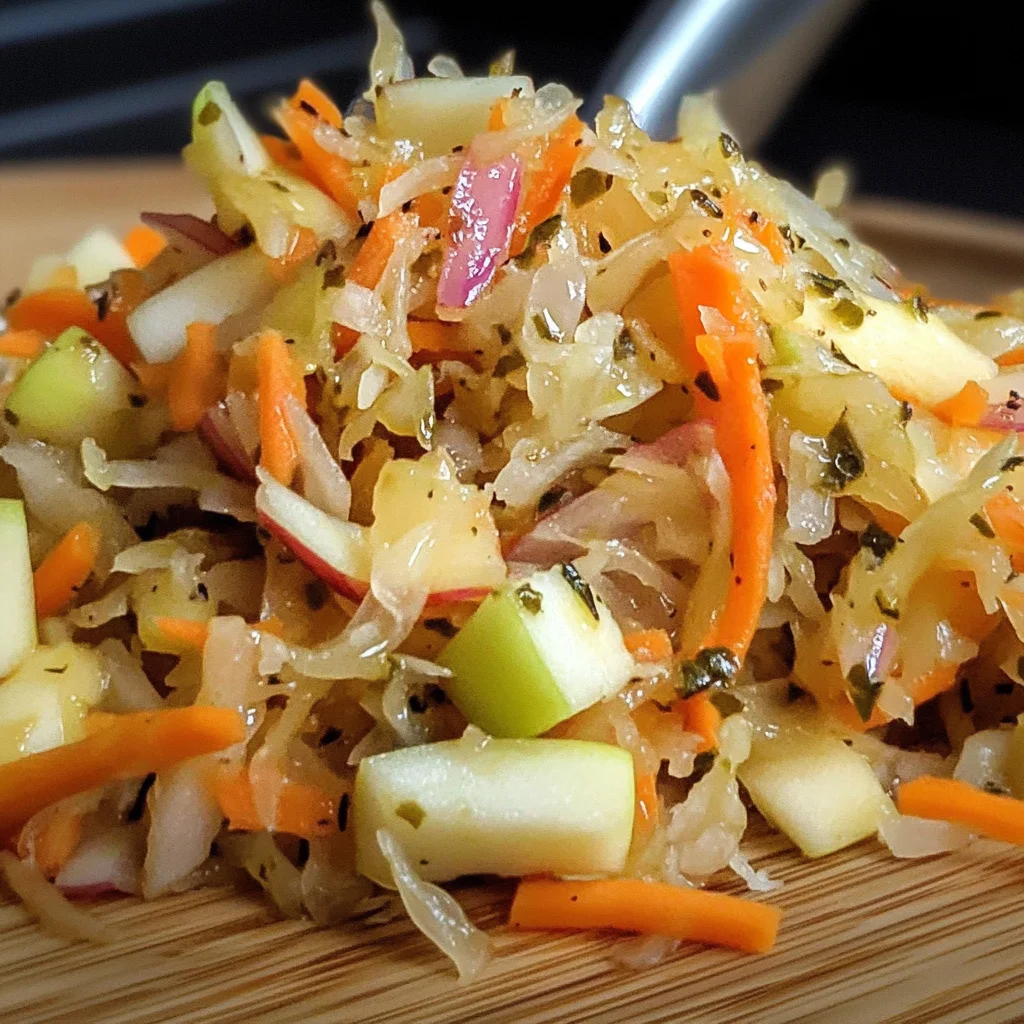 Old Fashion Sauerkraut Salad