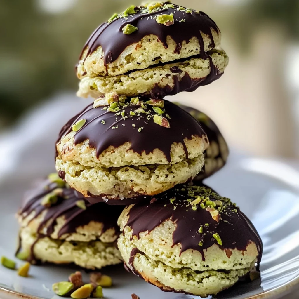 Pistachio Coconut Macaroons