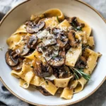 Portobello Mushroom Pappardelle