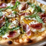 Prosciutto and Honey Burrata Pizza